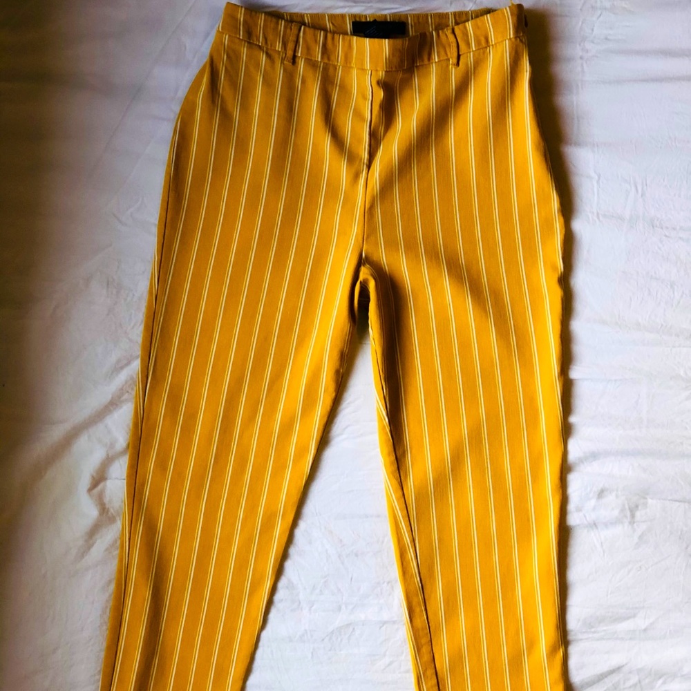 Forever 21 pinstriped pants